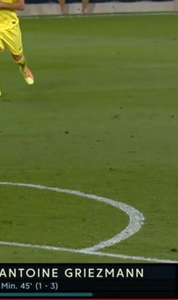 VIDEO Faza de PlayStation reușită de Barcelona la golul lui Griezmann (4-1 cu Villarreal)