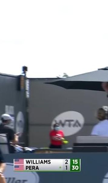 VIDEO Serena Williams, victorie în trei seturi la revenirea pe teren: Duel în optimi cu sora Venus