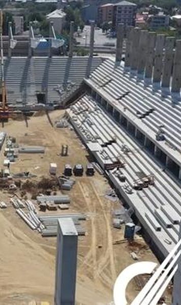 VIDEO Progrese vizibile - Cum arată în prezent arena din Giulești