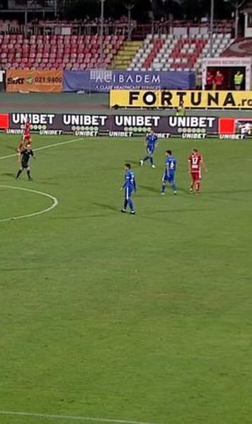 ​VIDEO Liga 1: Dinamo vs FC Botoșani 1-1 / Borja Valle, gol superb după un șut din propria jumătate de teren