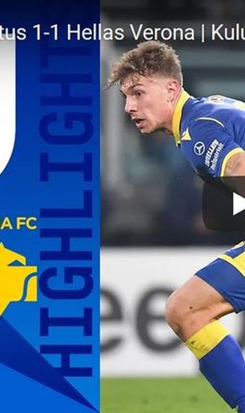 VIDEO Surpriză în Serie A: Juventus, doar remiză la Torino cu Hellas Verona