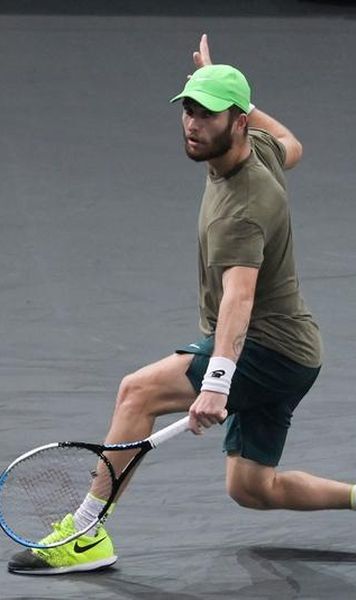 Paris Masters: Primul jucător testat pozitiv la Covid-19 a fost exclus din competiție