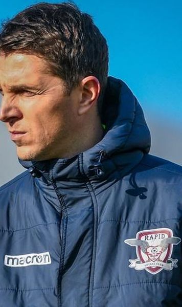 Liga 2: Cine este noul antrenor al Rapidului - Tehnicianul alături de care echipa va ataca promovarea