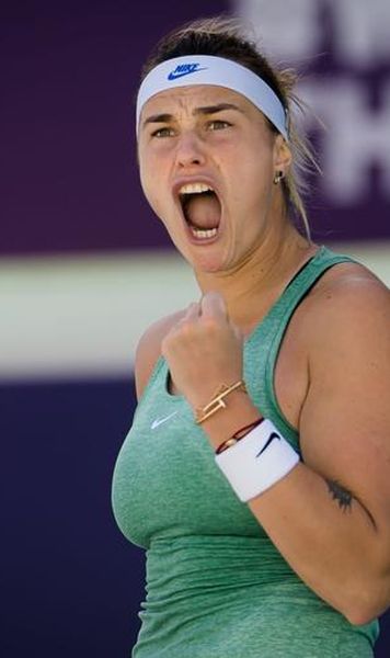 Aryna Sabalenka, în finala turneului WTA de la Abu Dhabi