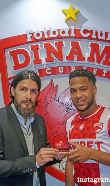 Gevaro Nepomuceno, noul jucător al echipei Dinamo