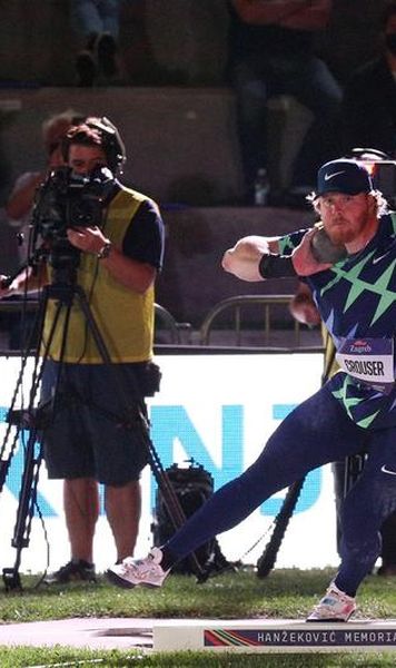 Ryan Crouser, nou record al lumii la aruncarea greutăţii indoor