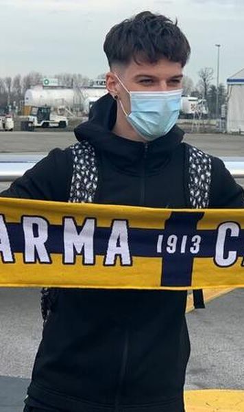 FOTO Prima imagine cu Dennis Man la Parma