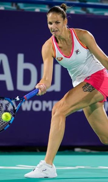VIDEO Surpriză mare la Abu Dhabi: Karolina Pliskova, eliminată în turul doi de locul 292 WTA