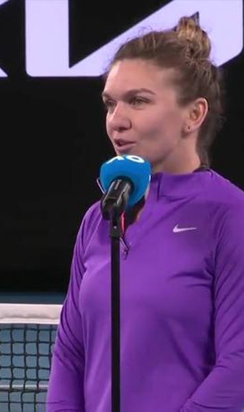 ​VIDEO Ce a spus Simona Halep despre confruntarea cu Serena Williams din sferturi