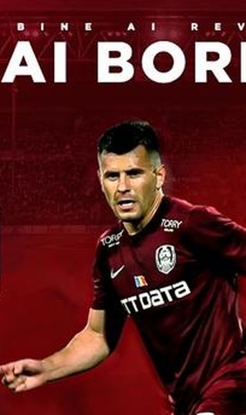Revenire de marcă la CFR Cluj