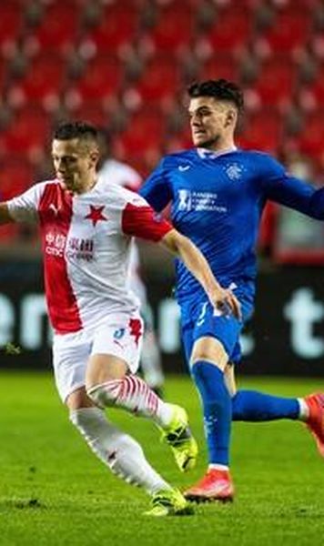 Europa League: Ianis Hagi și Glasgow Rangers, în grupele principale - Slavia Praga a fost eliminată în play-off