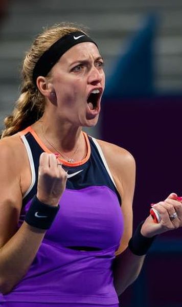 VIDEO Petra Kvitova, campioană la Doha - Victorie categorică în finala cu Garbine Muguruza