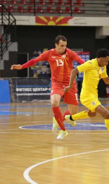 Preliminarii CE Futsal: România, victorie de palmares (9-1 vs Macedonia de Nord)