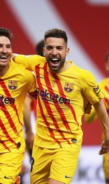 VIDEO FC Barcelona a cucerit Cupa Spaniei - Lionel Messi, strălucitor