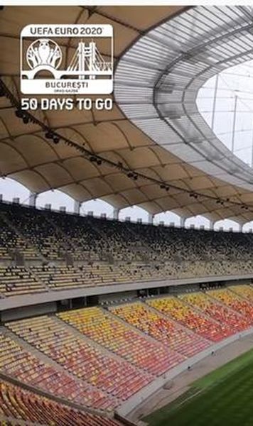 VIDEO Imagini spectaculoase de pe Arena Națională: A fost montat gazonul pentru Euro 2020
