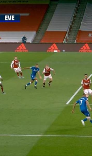 VIDEO Arsenal, învinsă acasă de Everton după o gafă imensă a portarului Bernd Leno