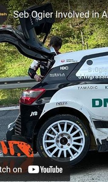 VIDEO Campionul en-titre din WRC, accident pe un drum public din Croația - Este acuzat că a fugit de la locul incidentului
