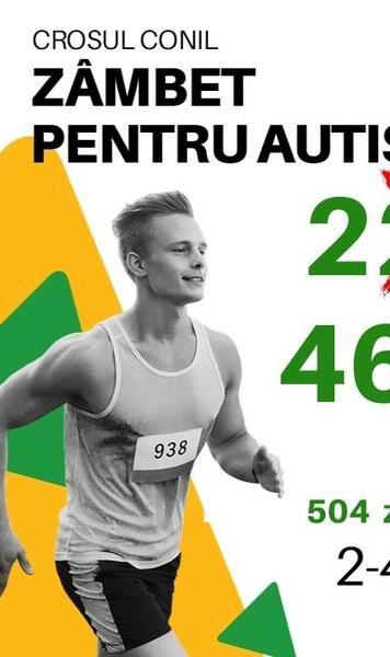 Zâmbet pentru autism - 4.635 de kilometri alergați pentru o faptă bună
