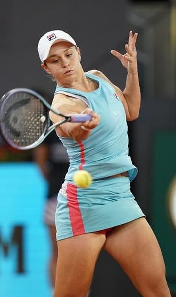 Lidera mondială, în optimi la Madrid - A cedat un set cu 6-1