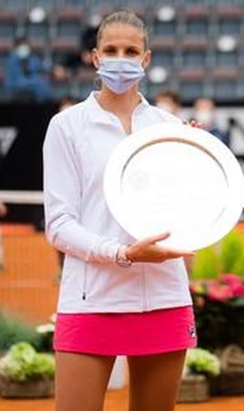 Cum explică Pliskova umilința trăită în finala de la Roma