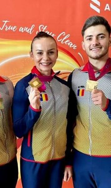 Gimnastică aerobică: România, campioană mondială în proba de grup