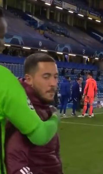 Reacția lui Eden Hazard după ”bucuria” eliminării lui Real Madrid din UCL