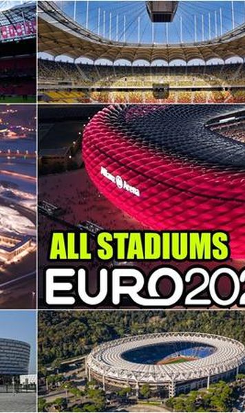 INTERACTIV  - Stadioanele de la EURO 2020.  Arenele pe care se vor juca meciurile de fotbal de la turneul final