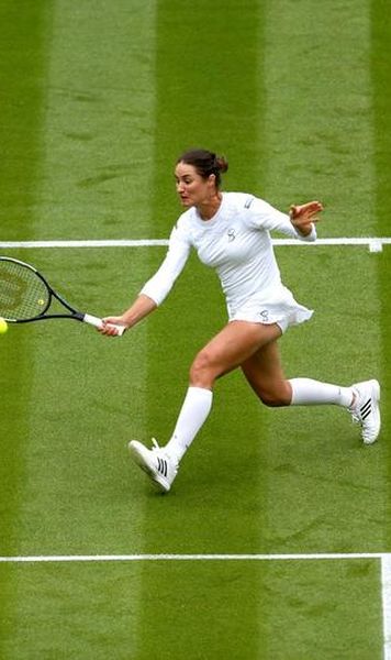 Monica Niculescu, în sferturile probei de dublu la WTA Nottingham