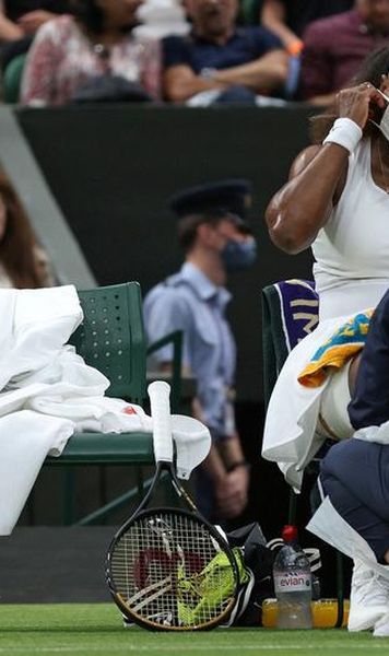 VIDEO Șocul zilei la Wimbledon: Serena Williams s-a retras din turneu după doar câteva game-uri jucate