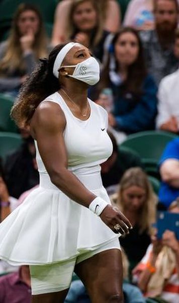 Primul mesaj al Serenei Williams după ce a părăsit Wimbledonul în lacrimi