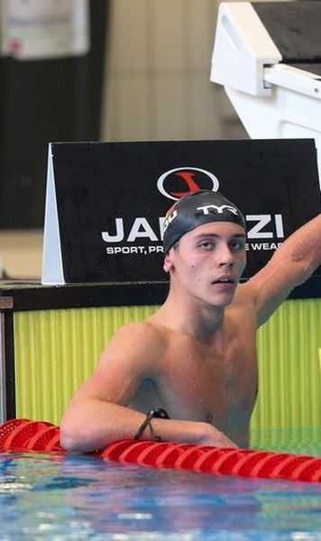 JO 2020, înot: David Popovici, calificare entuziasmantă în semifinalele probei de 200 metri liber VIDEO