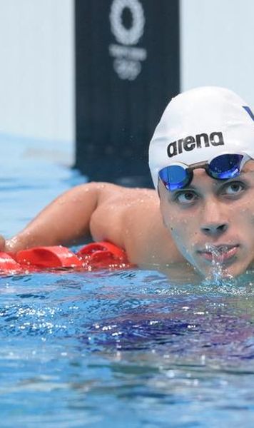 JO 2020: David Popovici, senzația înotului românesc - Indicația incredibilă primită de la antrenor înainte de calificarea în finala de la 200 metri liber