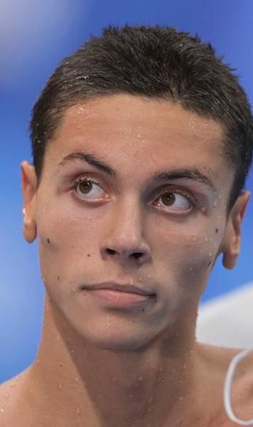 VIDEO JO 2020, înot: David Popovici s-a calificat în finala probei de 100 metri liber
