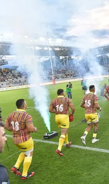 FOTO Rugby: România, învinsă greu de Argentina (17-24) la inaugurarea stadionului Arcul de Triumf