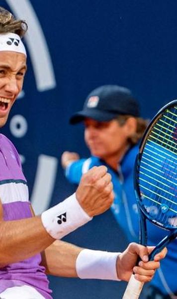 ATP: Casper Ruud a câștigat al treilea titlu consecutiv - Norvegianul s-a impus la Kitzbuhel