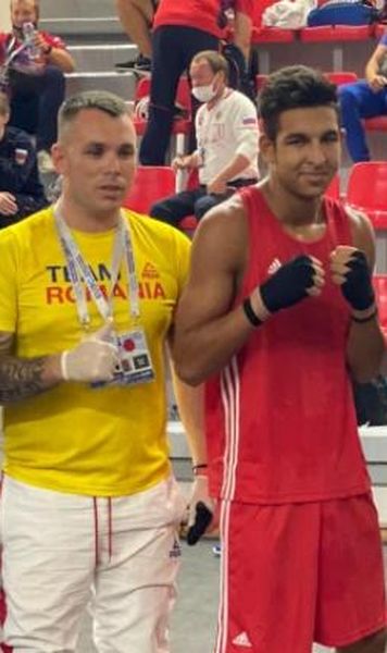 CE Box (cadeți): Alexandru Suvache și Radu Simion au cucerit medalii de argint