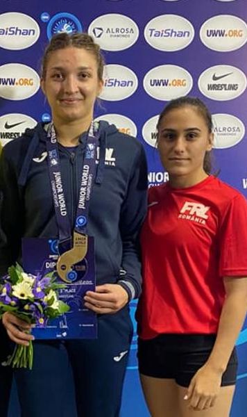 CM Lupte (juniori): Roxana Capezan a câștigat medalia de bronz la categoria 65 kg