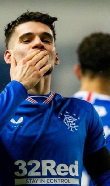 Glasgow Rangers, lider în Premiership - Ianis Hagi a obținut un penalty în meciul cu St. Mirren