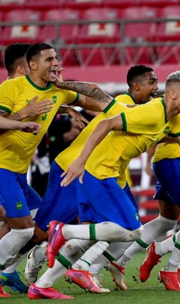 JO 2020: Brazilia, calificare cu mari emoții în finala turneului de fotbal - Victorie la penaltiuri cu Mexic