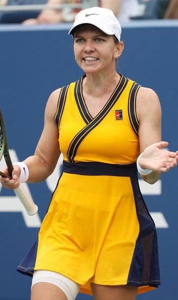 Simona Halep, în turul doi la US Open - VIDEO A trecut în două seturi de Camila Giorgi