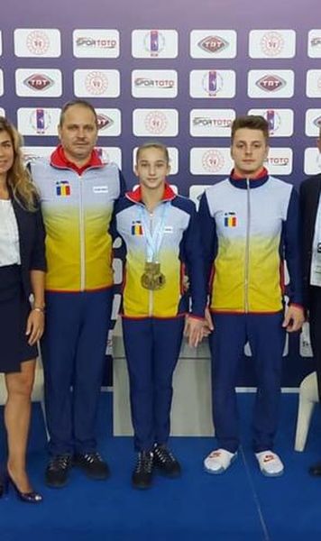 CM Gimnastică: Maria Ceplinschi a câștigat aurul la bârnă și la sol / Gabriel Burtănete, bronz la sărituri