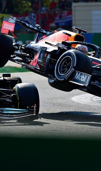 VIDEO Formula 1: Cum s-a văzut din unghiul lui Lewis Hamilton accidentul grav cu Max Verstappen din Marele Premiu al Italiei