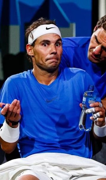 FOTO Rafael Nadal, propunerea momentului pentru Roger Federer