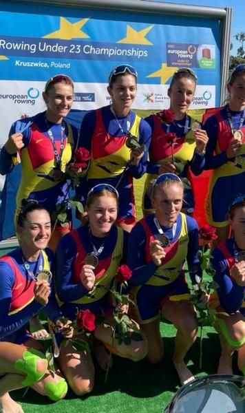 CE Canotaj U23: România, cu 5 medalii de aur și 5 de argint, primul loc în clasamentul pe națiuni / Simona Radiș, record mondial la simplu vâsle