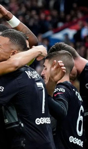 VIDEO Kylian Mbappe, dublă pentru PSG în victoria contra lui AS Monaco