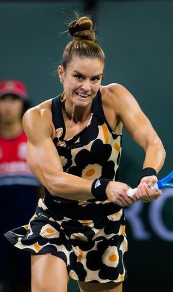 Cine este Maria Sakkari, adversara Simonei Halep în sferturi la Moscova: Cel mai bun sezon din carieră - Semifinalistă la Roland Garros și US Open