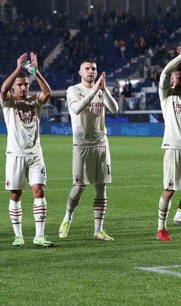 VIDEO AC Milan, neînvinsă în Serie A / Victorie în deplasare cu 3-2 la Atalanta