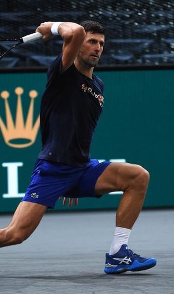 VIDEO Novak Djokovic a oferit faza zilei: Cum se bucură la finalul unui antrenament