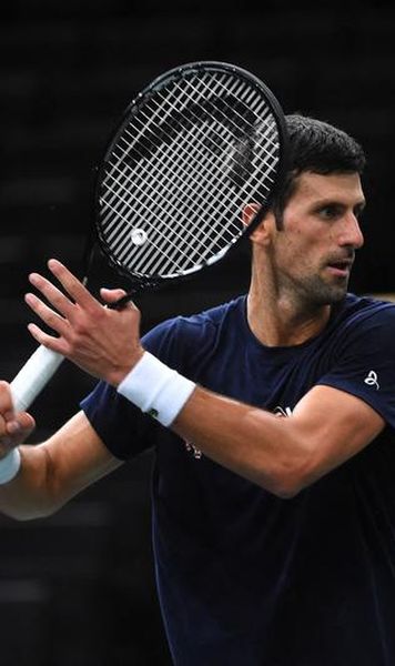 Novak Djokovic, în sferturi la Mastersul de la Paris fără să joace
