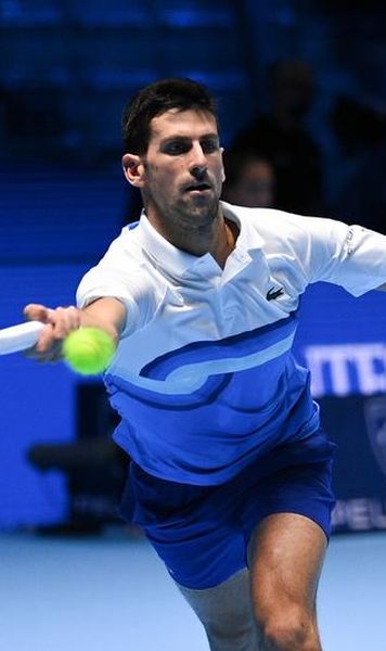 VIDEO Novak Djokovic, debut cu dreptul la Turneul Campionilor - A avut ceva probleme doar un set